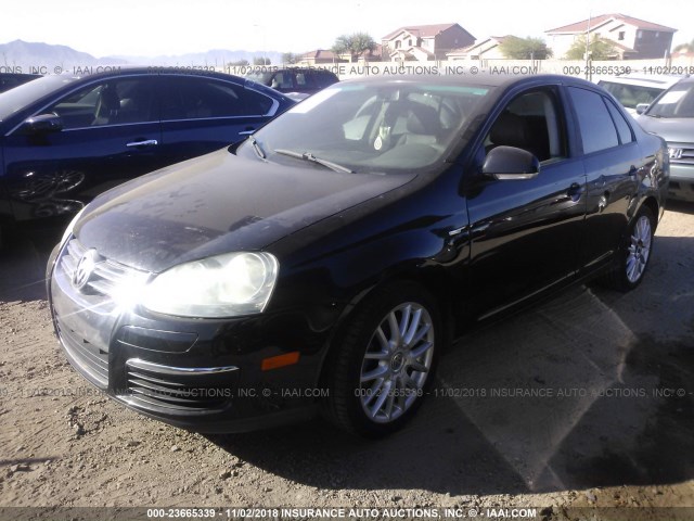 3VWRJ71K38M170002 - 2008 VOLKSWAGEN JETTA WOLFSBURG 黑色 照片 2