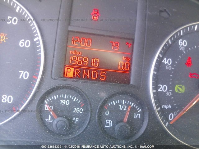 3VWRJ71K38M170002 - 2008 VOLKSWAGEN JETTA WOLFSBURG 黑色 照片 7