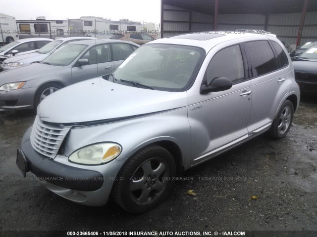 3C8FY68B22T248539 - 2002 CHRYSLER PT CRUISER LIMITED/DREAM CRUISER SILVER photo 2