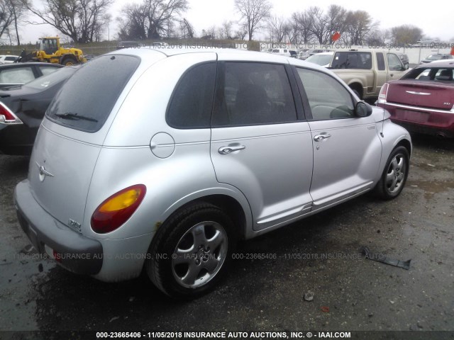 3C8FY68B22T248539 - 2002 CHRYSLER PT CRUISER LIMITED/DREAM CRUISER SILVER photo 4