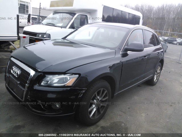 WA1LFAFP3BA077605 - 2011 AUDI Q5 PREMIUM PLUS BLACK photo 2