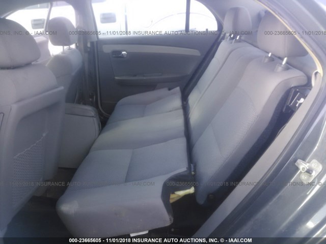 1G1ZG57B494209828 - 2009 CHEVROLET MALIBU LS ნაცრისფერი ფოტო 8