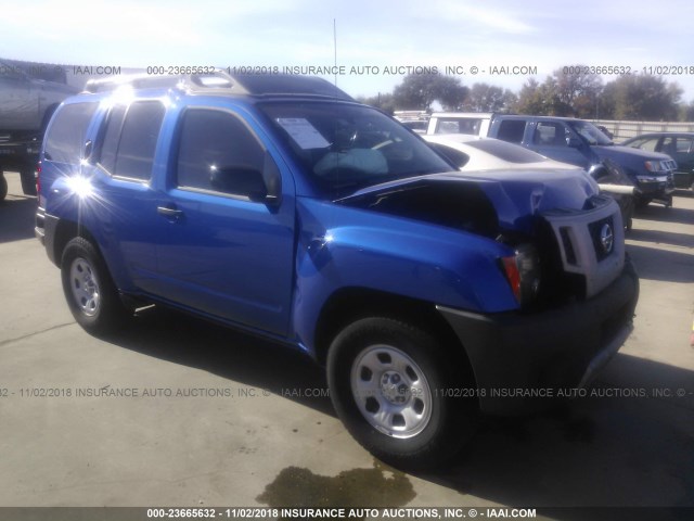 5N1AN0NU3DN823964 - 2013 NISSAN XTERRA X/S/PRO-4X BLUE photo 1