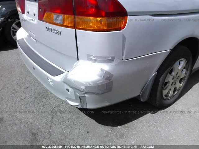 5FNRL18094B069348 - 2004 HONDA ODYSSEY EXL SILVER photo 6