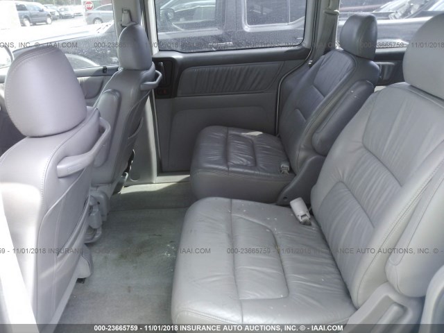 5FNRL18094B069348 - 2004 HONDA ODYSSEY EXL SILVER photo 8