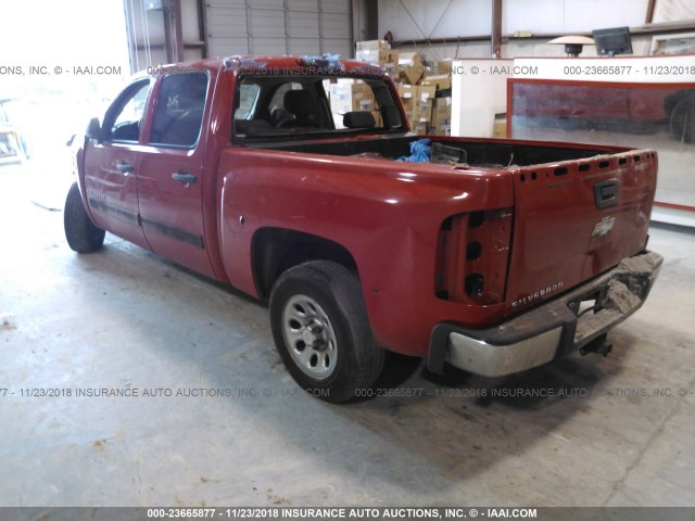 3GCEC13C99G265629 - 2009 CHEVROLET SILVERADO C1500/C1500  LS RED photo 3