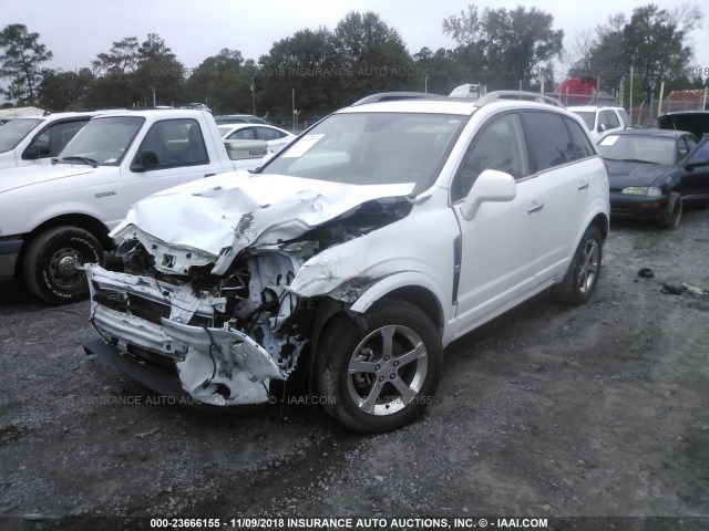 3GNFL4E56CS651814 - 2012 CHEVROLET CAPTIVA SPORT/LTZ WHITE photo 2