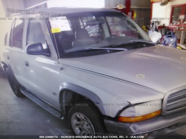 1B4HR38N42F114929 - 2002 DODGE DURANGO SPORT/SXT GRAY photo 1