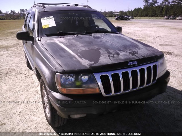 1J4GW48S1YC266514 - 2000 JEEP GRAND CHEROKEE  BLACK photo 6