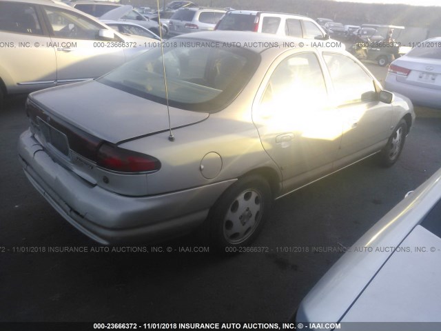 1MEFM6535XK619212 - 1999 MERCURY MYSTIQUE GS/SPORT GOLD photo 4