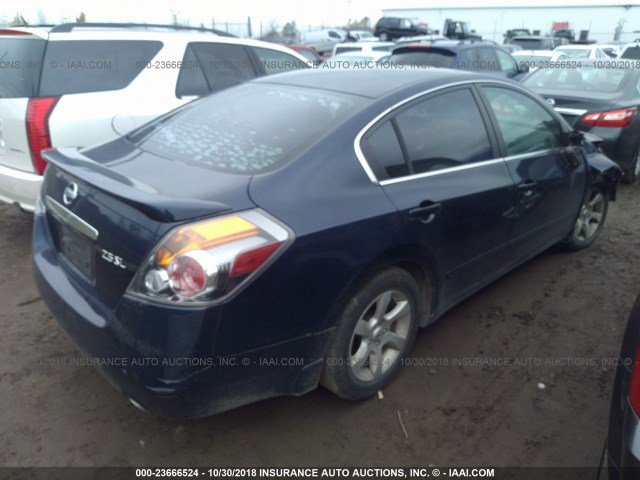 1N4AL21E18C230325 - 2008 NISSAN ALTIMA 2.5/2.5S Dark Blue photo 4