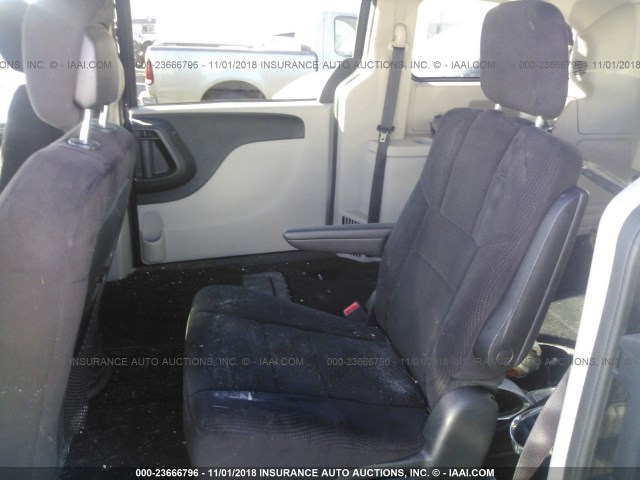 2C4RDGBG3DR794843 - 2013 DODGE GRAND CARAVAN SE GRAY photo 8