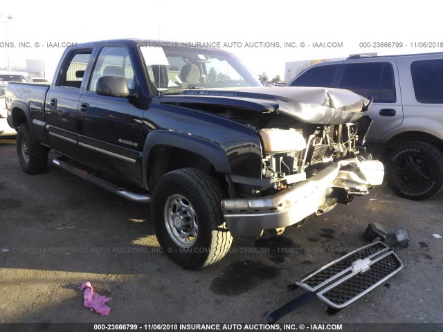 1GCHC23U36F210277 - 2006 CHEVROLET SILVERADO C2500 HEAVY DUTY BLACK photo 1