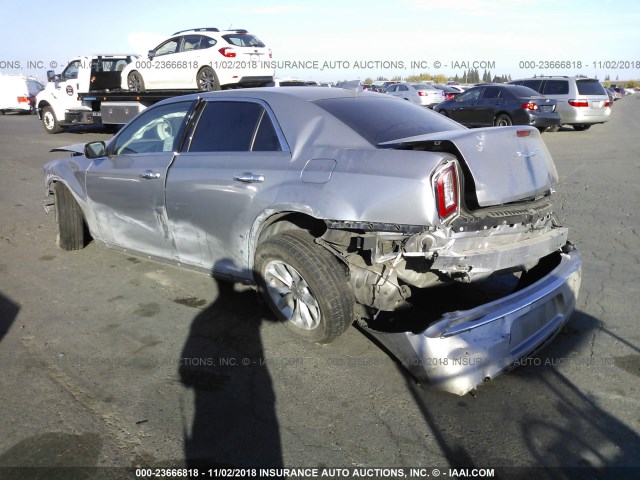 2C3CCAAG2FH930951 - 2015 CHRYSLER 300 LIMITED SILVER photo 3
