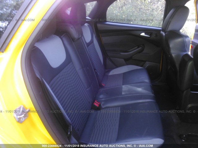 1FADP3L99DL127395 - 2013 FORD FOCUS ST YELLOW photo 8