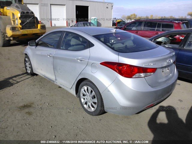 5NPDH4AE2DH194602 - 2013 HYUNDAI ELANTRA GLS/LIMITED GRAY photo 3