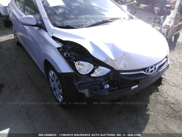 5NPDH4AE2DH194602 - 2013 HYUNDAI ELANTRA GLS/LIMITED GRAY photo 6