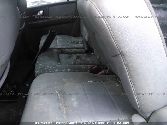 1FMRU15W73LA80913 - 2003 FORD EXPEDITION XLT SILVER photo 8