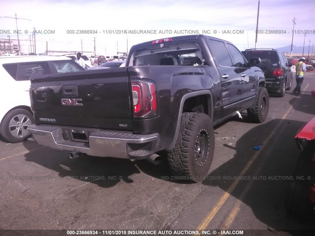 3GTP1NEC5GG264624 - 2016 GMC SIERRA C1500 SLT GRAY photo 4