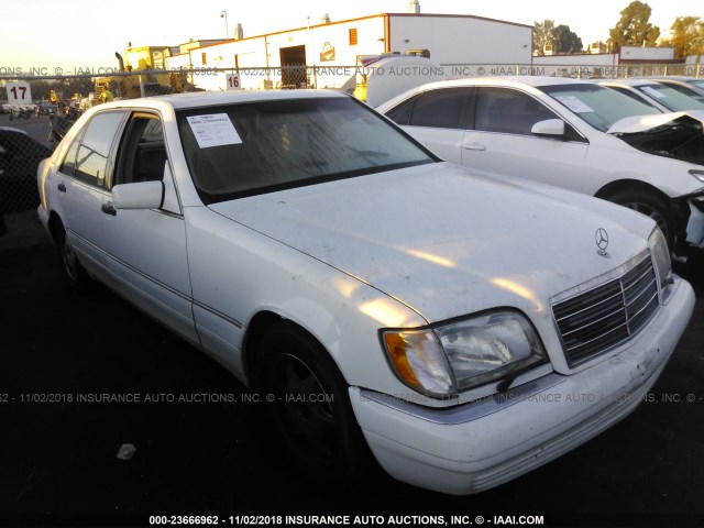 WDBGA43G1WA380897 - 1998 MERCEDES-BENZ S 420 WHITE photo 1