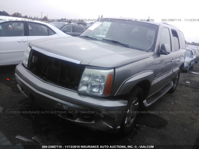 1GYEK63N13R145570 - 2003 CADILLAC ESCALADE LUXURY TAN photo 2