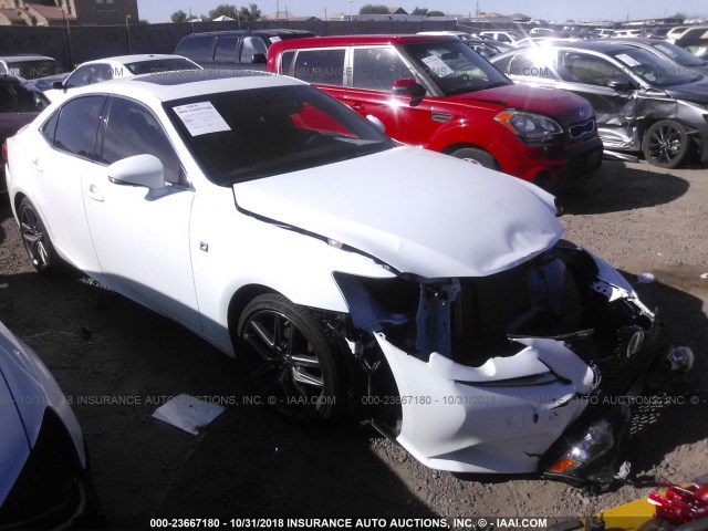 JTHBA1D22G5029440 - 2016 LEXUS IS 200T WHITE photo 1