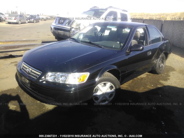 4T1BG22K21U070426 - 2001 TOYOTA CAMRY CE/LE/XLE 黑色 照片 2