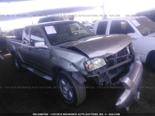 1N6ED26T31C339257 - 2001 NISSAN FRONTIER KING CAB XE/KING CAB SE GOLD photo 1