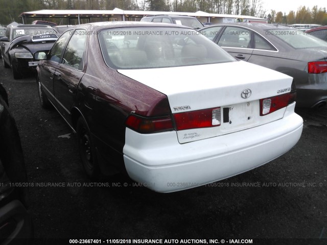 4T1BG22K9XU435869 - 1999 TOYOTA CAMRY CE/LE/XLE RED photo 3
