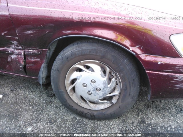 4T1BG22K9XU435869 - 1999 TOYOTA CAMRY CE/LE/XLE 红色 照片 6