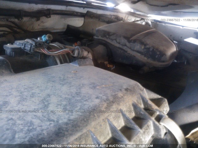 5TEUX42N25Z088358 - 2005 TOYOTA TACOMA ACCESS CAB თეთრი ფოტო 10