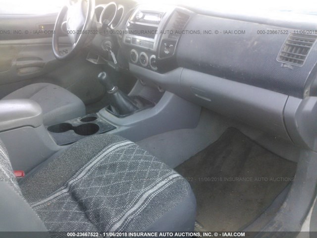 5TEUX42N25Z088358 - 2005 TOYOTA TACOMA ACCESS CAB თეთრი ფოტო 5