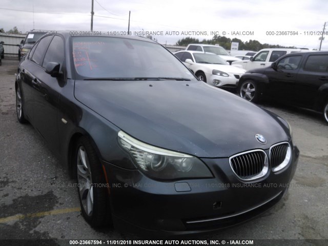 WBANW13538CZ75603 - 2008 BMW 535 I BLACK photo 1