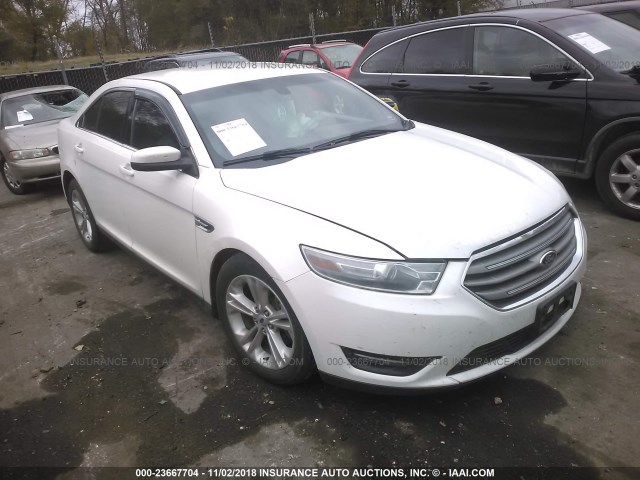 1FAHP2E92DG143309 - 2013 FORD TAURUS SEL WHITE photo 1