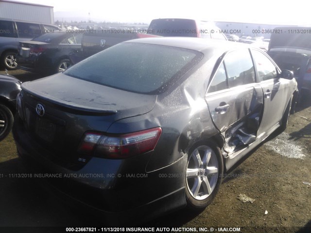 4T1BE46K67U646541 - 2007 TOYOTA CAMRY NEW GENERATION CE/LE/XLE/SE GRAY photo 4