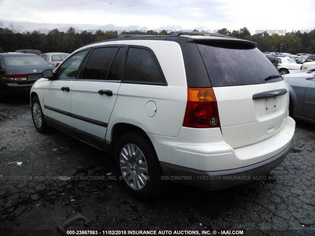 2C4GM48L75R447866 - 2005 CHRYSLER PACIFICA WHITE photo 3