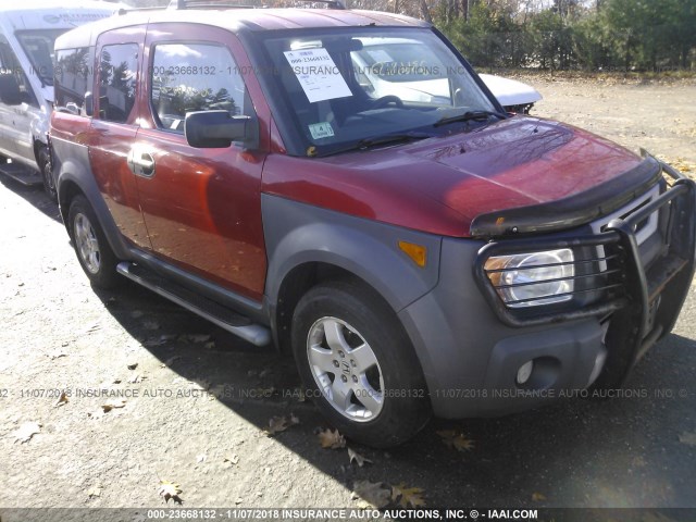 5J6YH28504L001199 - 2004 HONDA ELEMENT EX ORANGE photo 1