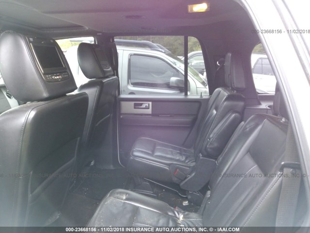 1FMJK1K52DEF28673 - 2013 FORD EXPEDITION EL LIMITED WHITE photo 8