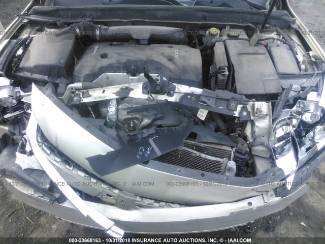 1G11C5SL6EF303636 - 2014 CHEVROLET MALIBU 1LT TAN photo 10