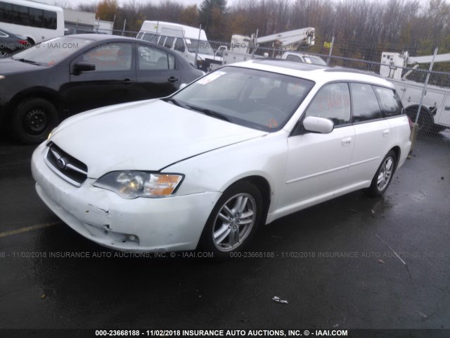 4S3BP626257307029 - 2005 SUBARU LEGACY 2.5I LIMITED თეთრი ფოტო 2