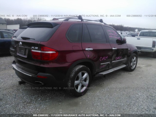 5UXFE4C5XAL379758 - 2010 BMW X5 XDRIVE30I Շագանակագույն լուսանկար 4