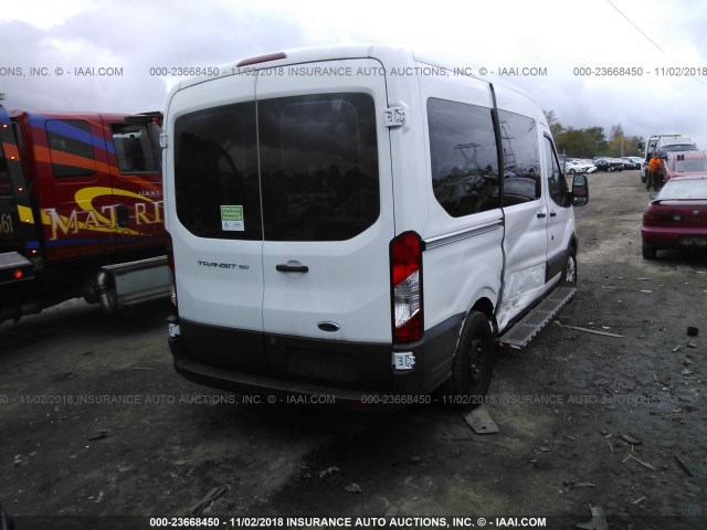 1FMZK1CM1HKB36090 - 2017 FORD TRANSIT T-150 WHITE photo 4