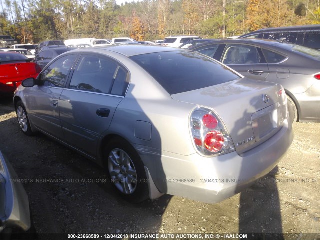 1N4AL11D45C270654 - 2005 NISSAN ALTIMA S/SL SILVER photo 3