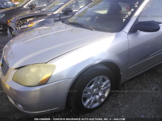 1N4AL11D45C270654 - 2005 NISSAN ALTIMA S/SL SILVER photo 6