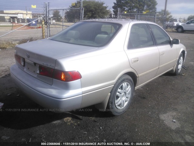 4T1BG22K91U859320 - 2001 TOYOTA CAMRY CE/LE/XLE TAN photo 4