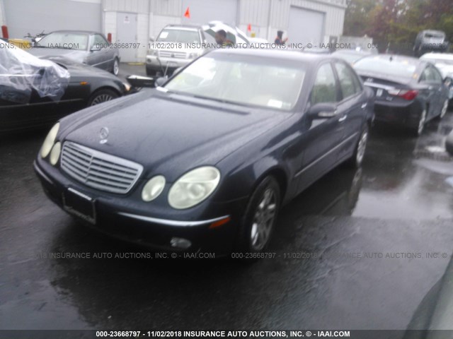 WDBUF65J93A141764 - 2003 MERCEDES-BENZ E 320 BLUE photo 2