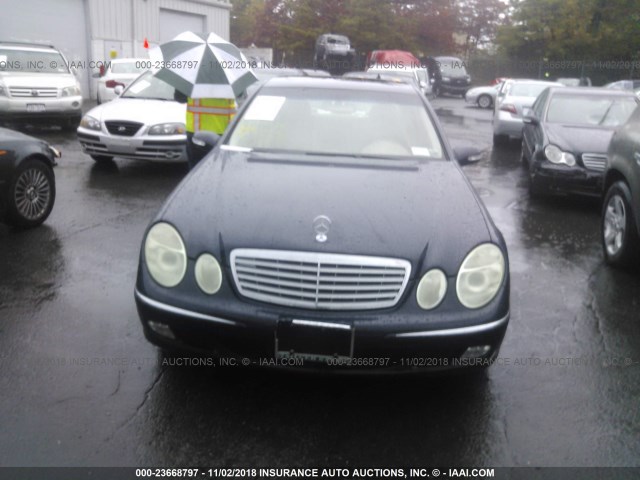 WDBUF65J93A141764 - 2003 MERCEDES-BENZ E 320 BLUE photo 6