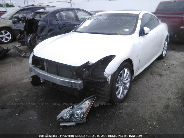 JN1CV6EK4EM111939 - 2014 INFINITI Q60 JOURNEY/IPL WHITE photo 2