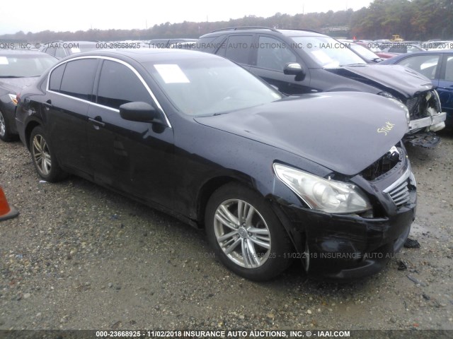 JN1CV6AR3CM970357 - 2012 INFINITI G37 BLACK photo 3