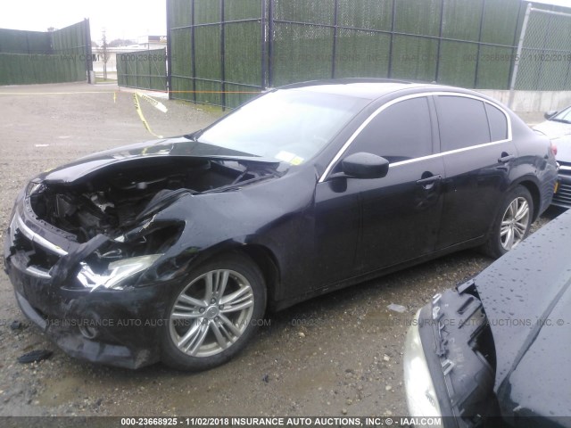 JN1CV6AR3CM970357 - 2012 INFINITI G37 BLACK photo 4